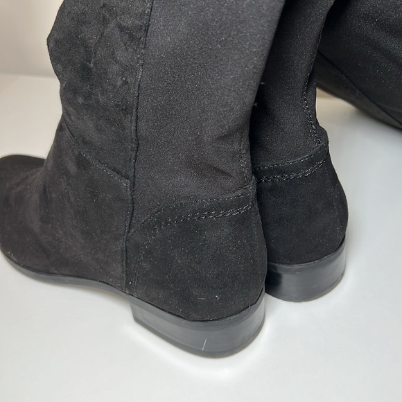 Nine West Knee High Boots Black Size 8 Reiley - Picture 4 of 9